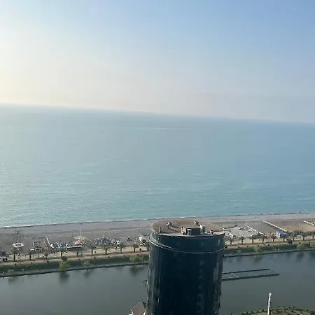Orbi City Apartment With Sea View 巴统 外观 照片